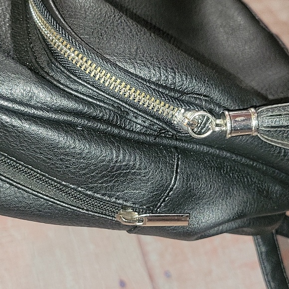 Black Mini Backpack - Picture 2 of 8